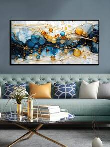 1張現代抽象彩色氣泡藝術油畫海報,適用於卧室、客廳、書房、辦公室、娛樂室、餐廳、酒店的壁飾 - 彩色 - 查看 6