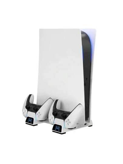 Base Cooler Suporte Playstation 5 Ps5 Charger Dock Indicador Led