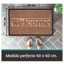 PVC Entrance Mat And Welcome Rug 40x60 Cm - 藍色 - 查看 3