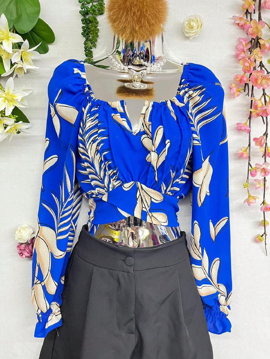 Women Tops - Xanh đậm - Xem 1