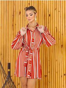 Women Dresses - Màu Cam san hô - Xem 2