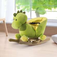 HOMCOM Baby Rocking Horses & Animals - Green - View 2