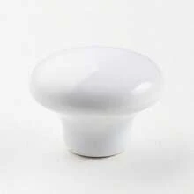 1入組陶瓷圓形單孔抽屜拉手