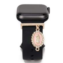 1pc Virgin Mary Metal Pendant Watch Strap Decorative Ring Suitable For Christian Carry-On Small Gifts As A Gift For Students Returning To School - one-size - View 5