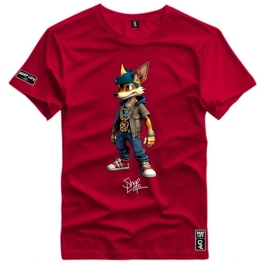 Men T-Shirts - Màu Tím - Xem 1