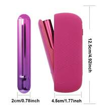 适用于 IQOS Iluma 的彩色硅胶保护套和门盖，配件装饰可替换盖（仅保护套，不含主机） - 兼容 Iluma，不兼容 3.0duo 粉色配件，吸烟配件，电子烟配件，香烟收纳盒，电子烟烟盒，香烟盒，礼品 - A - 查看 12