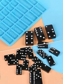 2pcs/Set Domino Box Mold - Blue - View 3