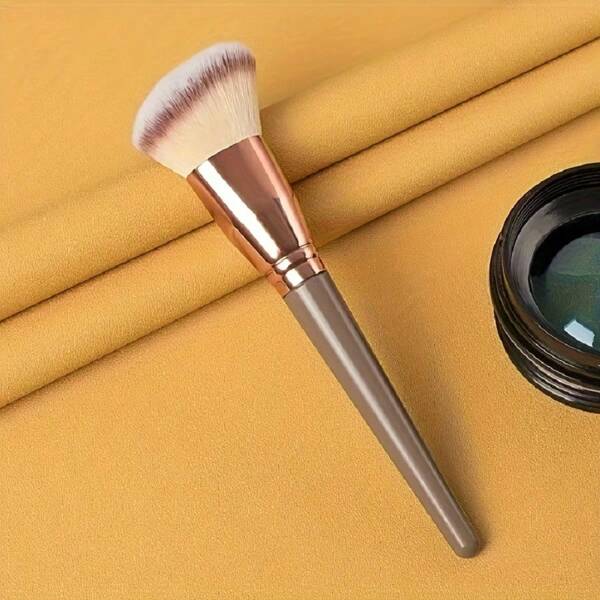 Contour Brush, Premium Contour Blush Bronzer Face Makeup Brush, Perfect For Cheek Forehead Jaw Nose Blending Deepening Contouring Polishing, Suitable For Powder Liquid Cream