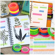 20 Rolls Transparent Sticky Notes Tape, Tearable Waterproof Index Tabs, Pasteable Sticky Notes Tape For Reading, Take Notes, Classify - Multicolor - View 7