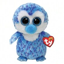 Ty Beanie Boos Tony, Blue Penguin - 藍色 - 查看 1