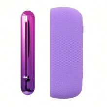 适用于 IQOS Iluma 的彩色硅胶保护套和门盖，配件装饰可替换盖（仅保护套，不含主机） - 兼容 Iluma，不兼容 3.0duo 粉色配件，吸烟配件，电子烟配件，香烟收纳盒，电子烟烟盒，香烟盒，礼品 - A - 查看 15