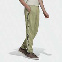 Men's Adidas Originals Camo Pant Zipped Pockets Lime - Lime Green - View 3