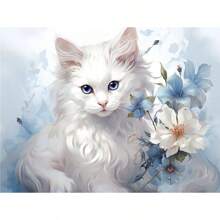 DIY Người lớn Và Trẻ em Thủ công Tranh kim cương Bộ dụng cụ , 5D Tranh kim cương Nghệ thuật Bộ dụng cụ Với Giường đôi Máy khoan Nhỏ bé Thú vật Loạt , Tranh kim cương Qủa tặng Đối với Tường , Phòng ngủ , Phòng khách Trang trí , Nghệ thuật Và Thủ công , Dụng cụ may vá - Loạt động vật nhỏ 22 - Xem 1