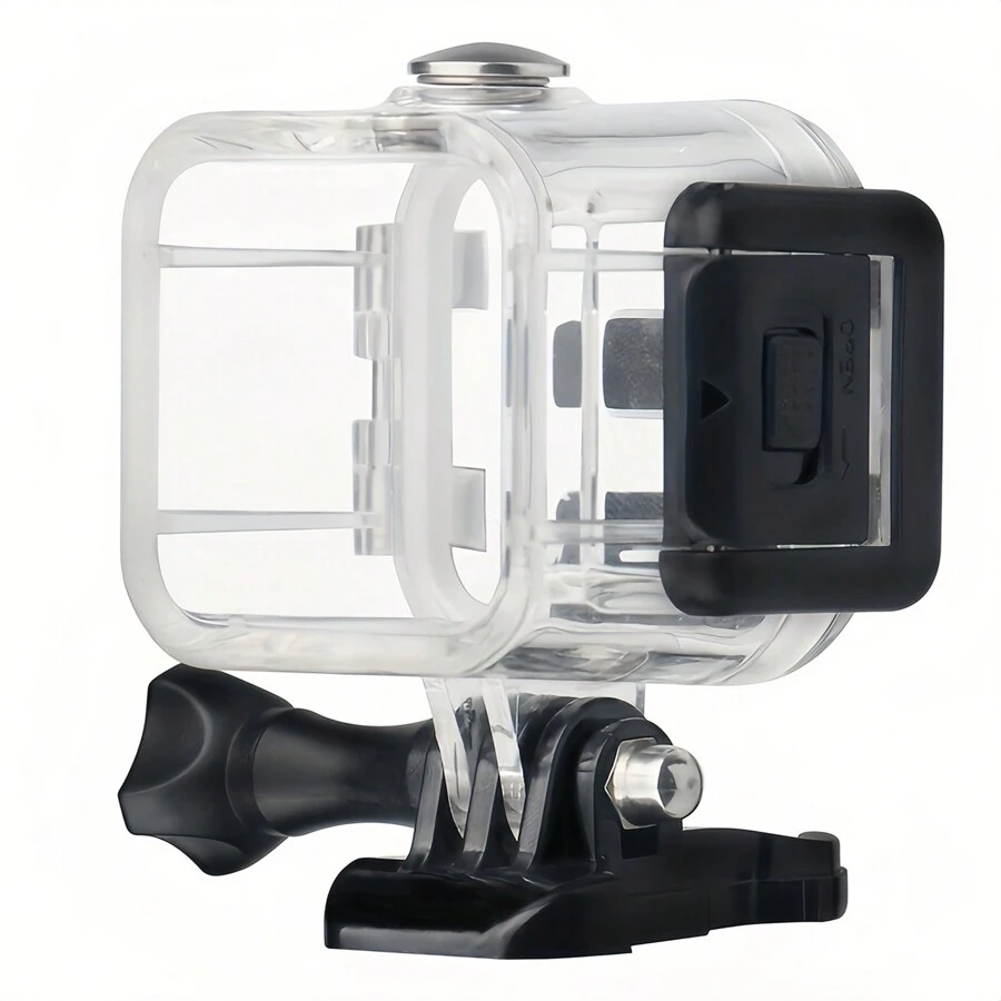 Caja De Carcasa Impermeable Para Gopro Hero 5s 4 Session, Caja De Protección Submarina De 60m De Profundidad Para Accesorios De Gopro Hero5 Session - Negro - Ver 1