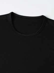 Conjunto de 3 peças de Camiseta de Treinamento Fitness para Homens Preto, Respirável e Confortável com Alças Cruzadas, Gola Redonda e Sem Mangas Para Uso Doméstico