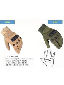 Nuevo Guantes Tacticos Militar Completos Dedo Completo