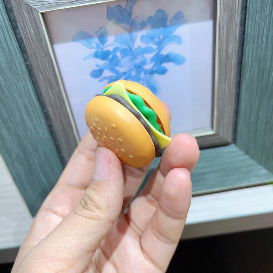 Christmas Decoration 9Piece Mini Theater Burger & Fries Kitchen Toy