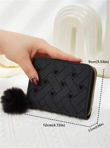 Women's Handbag Style Coin For Women Wallet Purse Wallet Small Wallet - Black - View 6