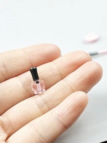 5 Piezas/set Kit De Maquillaje En Miniatura Para Casa De Muñecas: 1/12 Mini Lápiz Labial En Miniatura, Perfume, Esponja De Maquillaje, Esmalte De Uñas, Modelos De Pincel Para Ob11 (colores Aleatorios Para Algunos Artículos) - conjunto de maquillaje - Ver 7