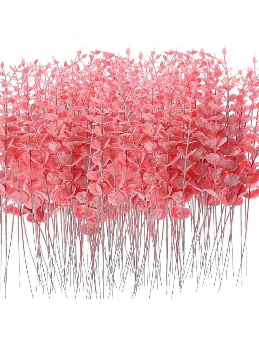 20 cái Nhân tạo Đỏ  huynh diệp Lá - Đỏ - Xem 1