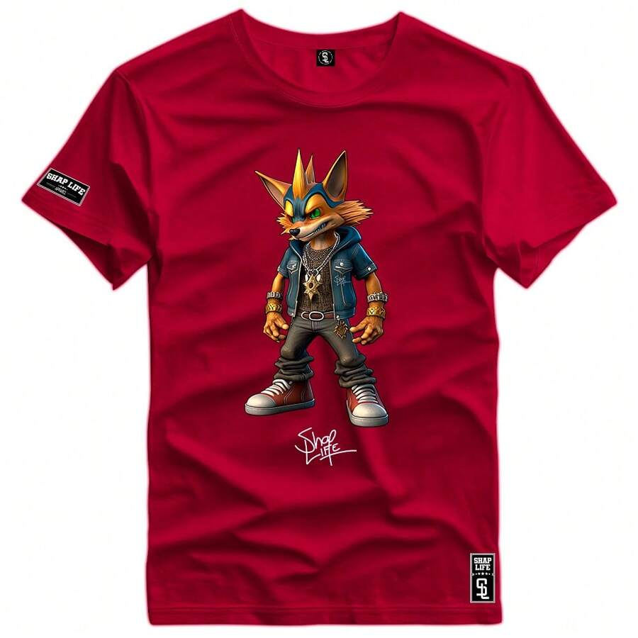 Men T-Shirts - Màu Tím - Xem 1