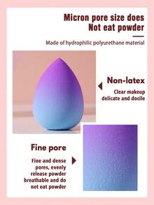 2pcs Makeup Sponges, Suitable For Cream And Powder Concealers, Loose Powder And Other Cosmetics Application - Multicolor - View 7