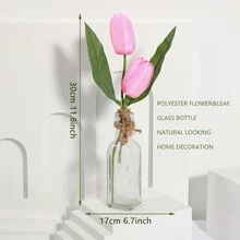 1 Miếng Hoa uất kim hương Với Ly Cái bình hoa , Trang trí đám cưới , Qủa tặng , Polyester Chất xơ Chất liệu , Vật trang trí , Mô phỏng , Trường học Đồ trang trí , Đồ trang trí , Nhà  Đồ trang trí - Nhiều màu - Xem 8