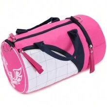 Bolsa de Academia Pequena Casual Unissex Bolsa Masculina Mochila Feminina Academia Crossfit Treino - Pink - Visão 2