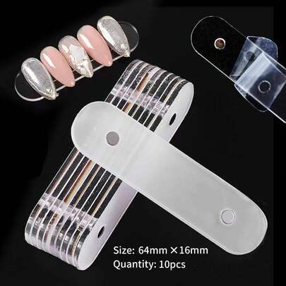 10件套美甲展示架，美甲用品，美甲工具，美甲艺术工具，返校季，美甲，美甲贴片工具，修甲修脚工具