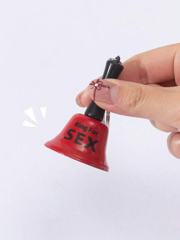 1 Stück zufallsfarben Metall Handfingerschelle Rufklingel Call Erotische Paar Klingel Flirt Geschenk Sexspielzeug SM Produkte Sexspielzeug Erwachsene Erotiktools Sex