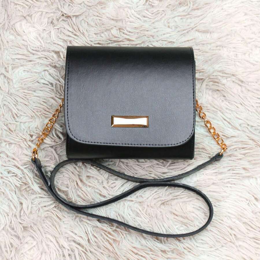Women's Small Crossbody Shoulder Bag Party Outing Launch - 黑色 - 查看 1
