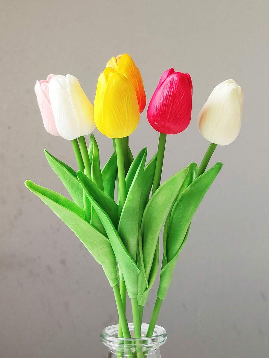 10 cái Cao-kết thúc Độ ẩm Da giả Hoa tu-líp , Sống động như thật Và Thực tế Đến Chạm ; Nhân tạo Đỏ  , Trắng , Vàng , trái cam , Màu hồng Màu sắc Bó hoa , Bó hoa ; Thích hợp Cho Ngày Lễ Tình Nhân , Sinh nhật Lễ ăn mừng Qủa tặng , Lễ cưới Buổi tiệc Bối cảnh Đồ trang trí , Nhà  Phòng ngủ , Phòng khách , Phòng ăn , Sân , Ban công , Phòng tắm , Văn phòng , Khách sạn , Thu nhận , Trang trí máy tính để bàn ; Siêu thị , Công viên , Nhiếp ảnh , DIY Cắm Hoa , Ngoài trời Sân vườn Đồ trang trí , - Nhiều màu - Xem 1