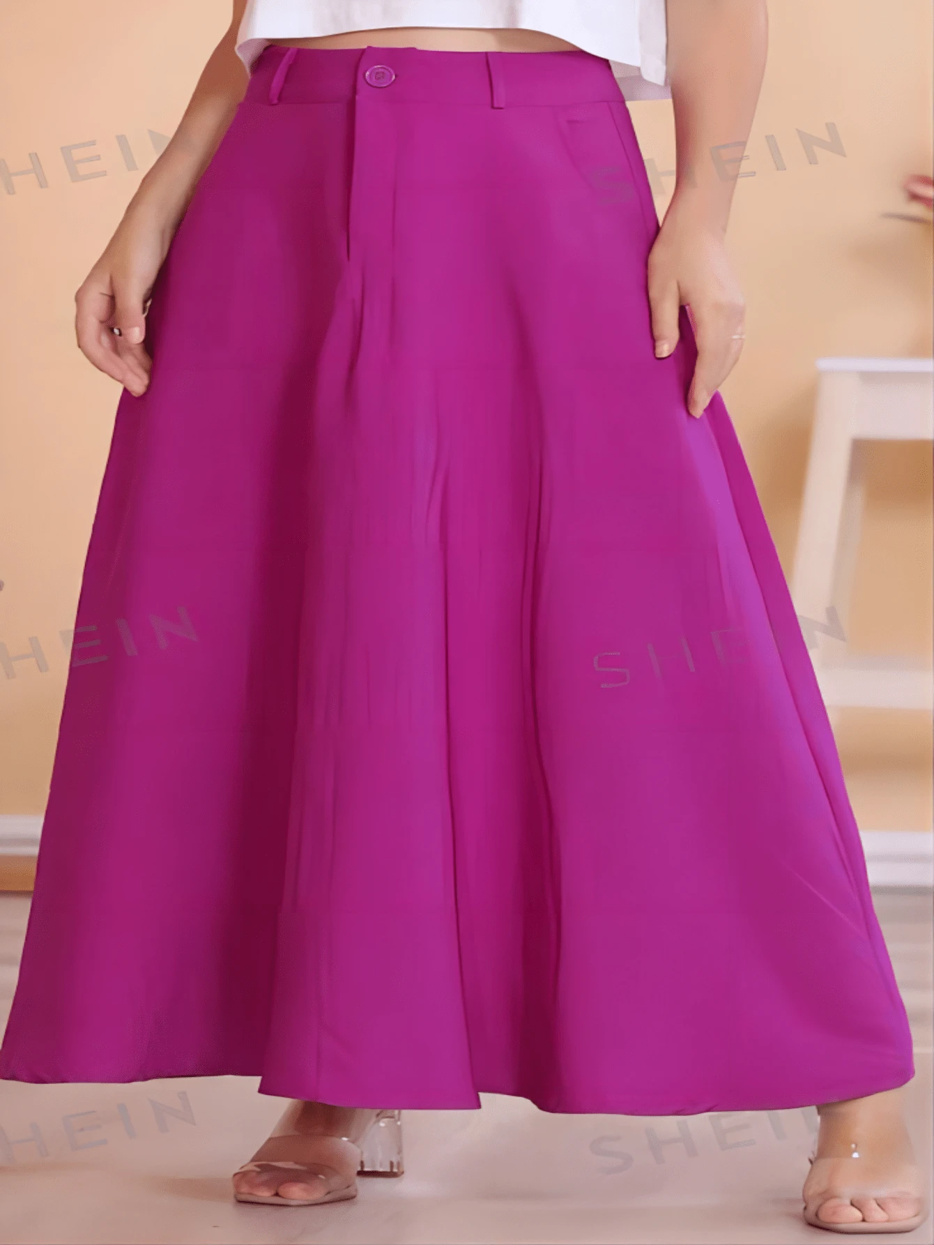 Women Skirts - 紫色 - 查看 1