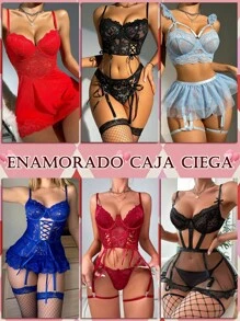 10PCS Sexy Lingerie SURPRISE BOX-Sexy Blind Box-Give Your Lover And Yourself A Surprise,Multicolor Surprise Boxes,There Is Always One That Satisfies You!