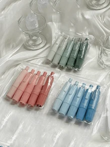 5 Stücke Korrekturband mit großer Kapazität, hohem Farbwert und Farbverlauf-Stil, ideal für Studenten