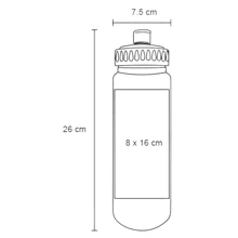 PromoClick Water Bottles - Black - View 4