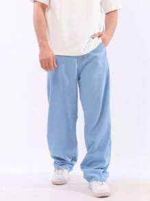 Men Pants - Màu xanh nhạt - Xem 1