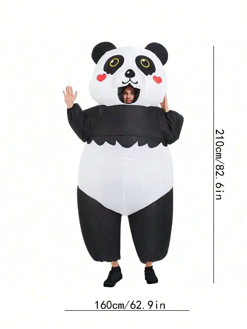 Aufblasbares Kostüm, Vollkörper Und Funny Panda Kostüm ...
