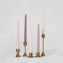 4 cái (Một hộp) Nến thân dài thon dài màu hồng và tím chuyển màu trang trí tiệc cưới không khí nến dài đầy màu sắc không mùi không khói bốn mảnh nến không khí ngày lễ nến thân dài chuyển màu nến ngày lễ tình nhân nến giáng sinh halloween, ma quái, mùa thu, lễ hội, ngày lễ giáng sinh, mùa đông, ngày lễ, lễ hội, trang trí phòng, quà tặng - Nhiều màu - Xem 6