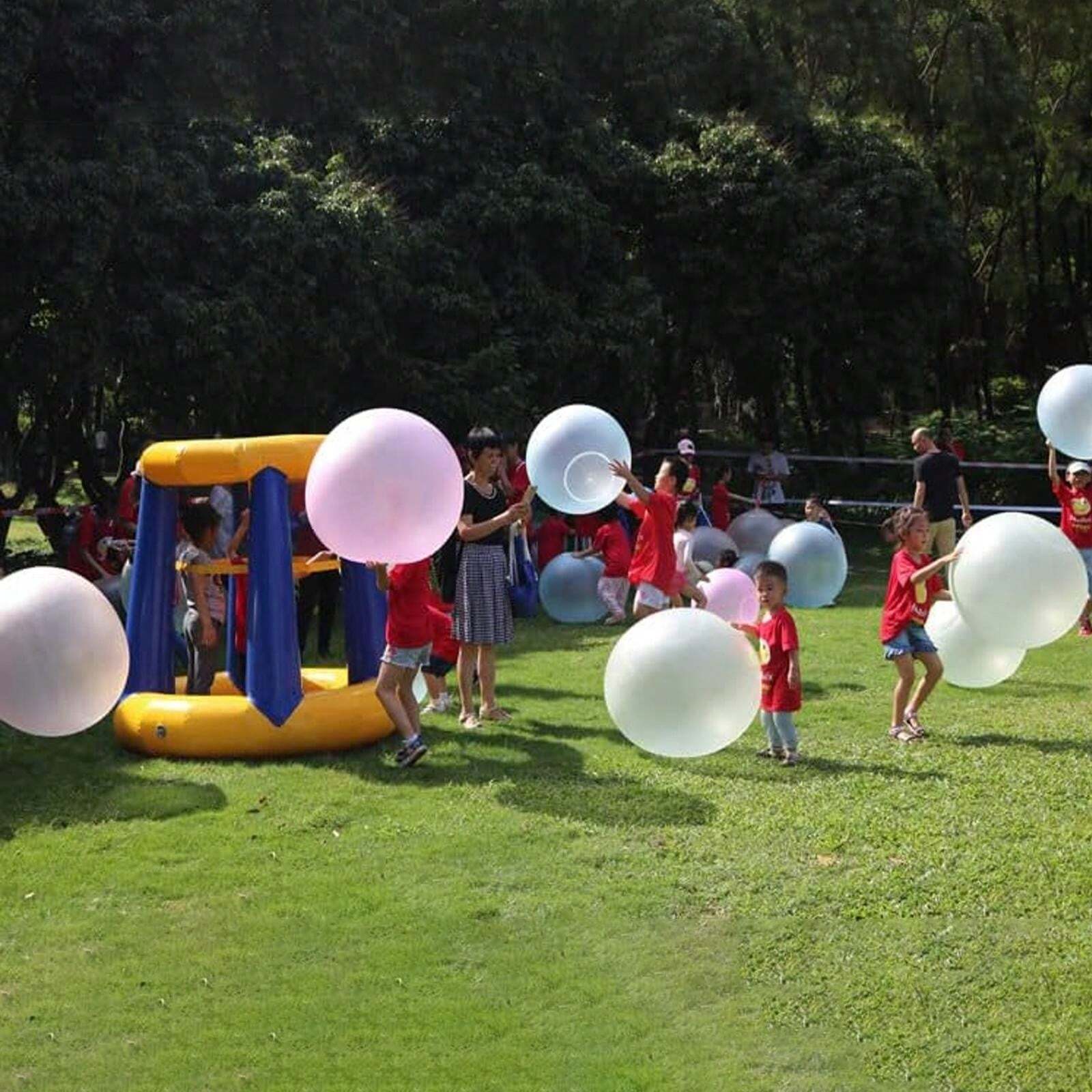 1pc WaterFilled Bubble Ball, Inflatable Bouncing Ball, Large Sunny