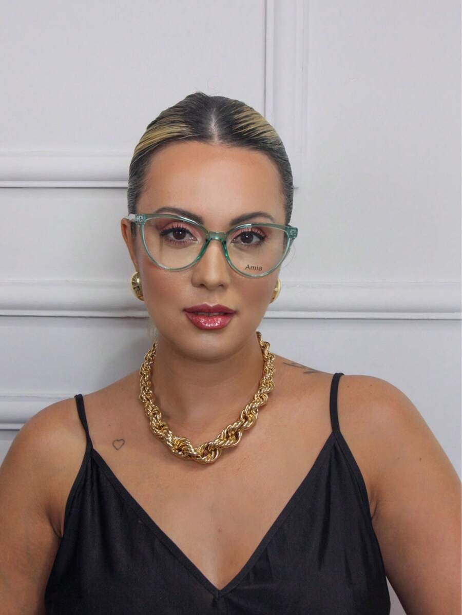 Women Glasses Accessories - màu xanh lá - Xem 1