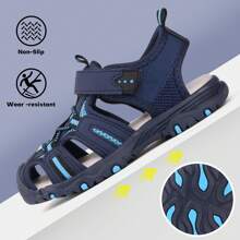 Kids Sports Sandals | Boys Girls Outdoor Closed Toe Sandals | Trekking Hiking Beach Shoes Lightweight Breathable For Little Kids/Big Kids