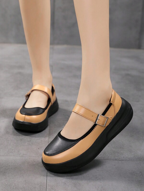 Zapatos Ligeros Con Suela Gruesa Y Cómoda Para Mujeres, Zapatos Casuales Con Suela Suave Aptos Para El Trabajo Y El Ocio, No Cansan Los Pies