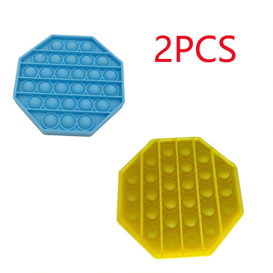 CATELL 12 Stück Fidget Sensory Stones - Silikon Stressabbau Steine Für ADHS & Autismus