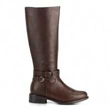 WEIDE Women Mid-Calf Boots - 棕色 - 查看 2