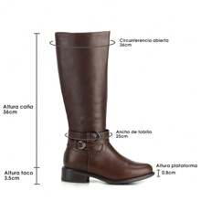 WEIDE Women Mid-Calf Boots - 棕色 - 查看 7