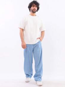 Men Pants - Màu xanh nhạt - Xem 2