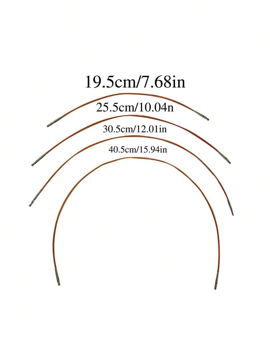 31pcs/Set Knitting Set With Detachable Circular Needles And Sleeve