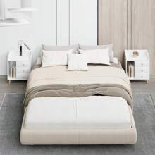 Buros De Madera Sencillos Con 3 Cajones Mesa De Noche Buro  Cómoda De 3 Cajones Para Dormitorio Muebles De Noche Mesa Auxiliar Para Dormitorio  Armario Entrada Blanco Caqui - Blanco - Ver 11