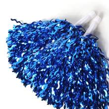 2入組/1對多彩的啦啦手花金屬色啦啦棒,適用於啦啦隊,舞蹈隊,啦啦運動,多彩的啦啦棒配有警棒手柄,成年團隊精神運動比賽,足球籃球比賽花球,運動賽事 - 彩色 - 查看 13